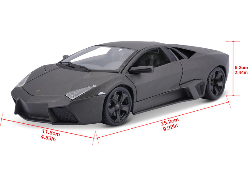 Bburago Plus Lamborghini Reventón 1:18 šedá