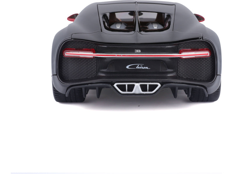 Bburago Plus Bugatti Chiron 1:18 červená