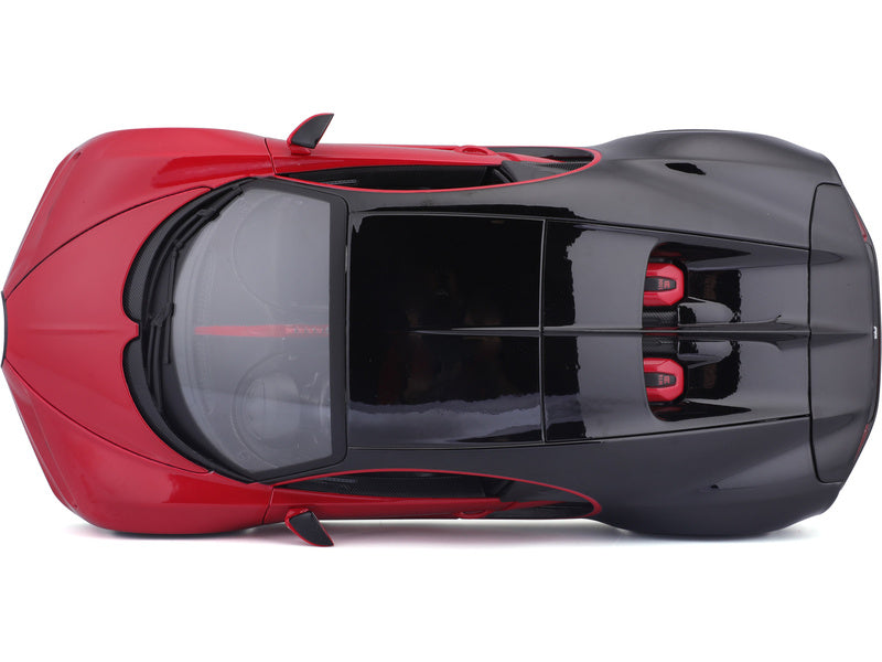 Bburago Plus Bugatti Chiron Sport 1:18 červená
