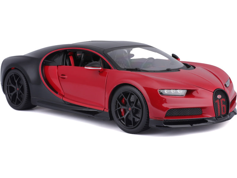Bburago Plus Bugatti Chiron Sport 1:18 červená