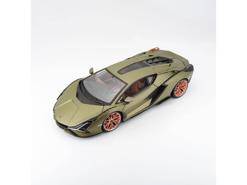 Bburago Lamborghini Sián FKP 37 1:18 zelená metalíza