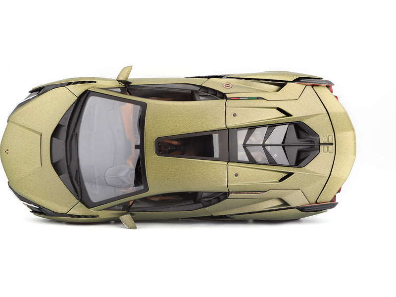Bburago Lamborghini Sián FKP 37 1:18 zelená metalíza