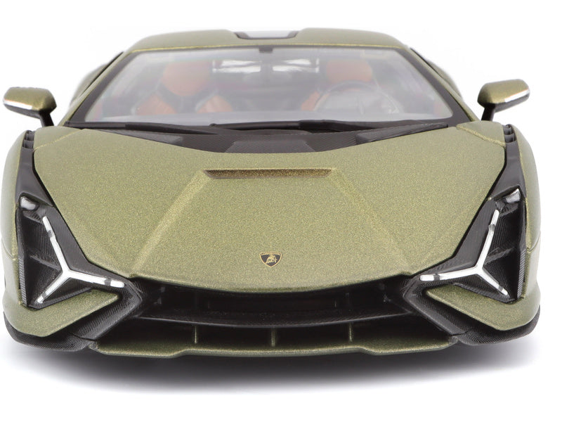 Bburago Lamborghini Sián FKP 37 1:18 zelená metalíza