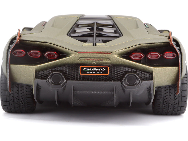 Bburago Lamborghini Sián FKP 37 1:18 zelená metalíza