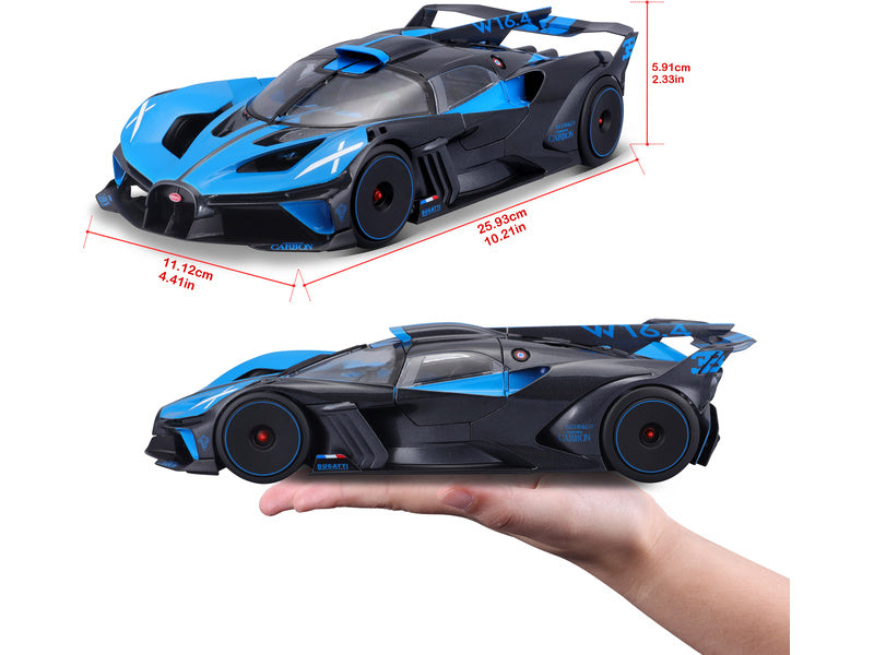 Bburago Bugatti Bolide 1:18 modrá