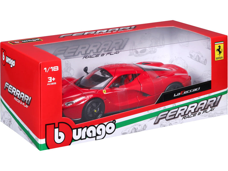 Bburago Ferrari LaFerrari 1:18 červená