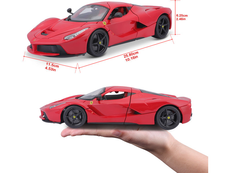 Bburago Ferrari LaFerrari 1:18 červená