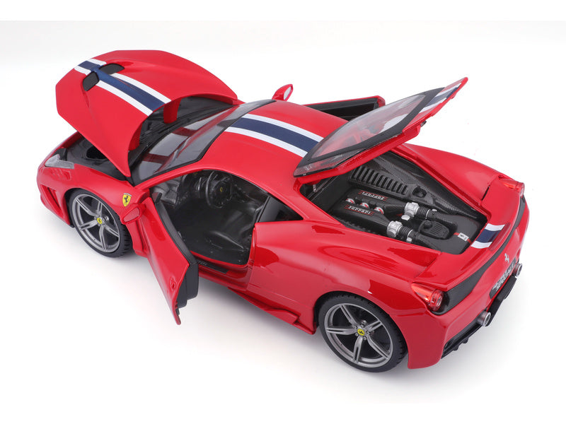 Bburago Ferrari 458 Speciale 1:18 červená