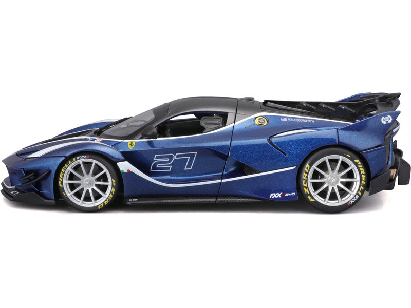 Bburago Ferrari FXX-K EVO 1:18 #27 modrá