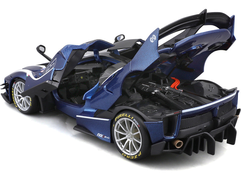 Bburago Ferrari FXX-K EVO 1:18 #27 modrá