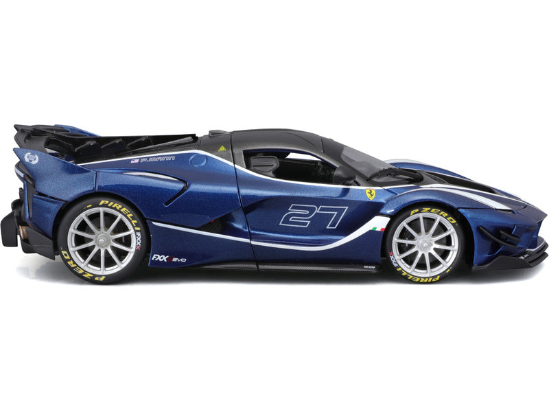 Bburago Ferrari FXX-K EVO 1:18 #27 modrá