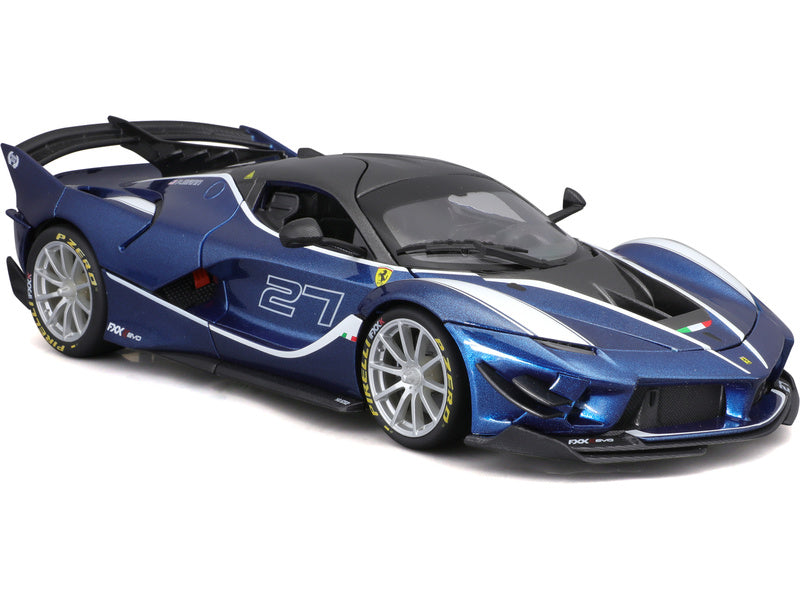 Bburago Ferrari FXX-K EVO 1:18 #27 modrá