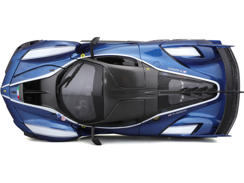 Bburago Ferrari FXX-K EVO 1:18 #27 modrá