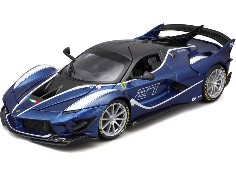 Bburago Ferrari FXX-K EVO 1:18 #27 modrá