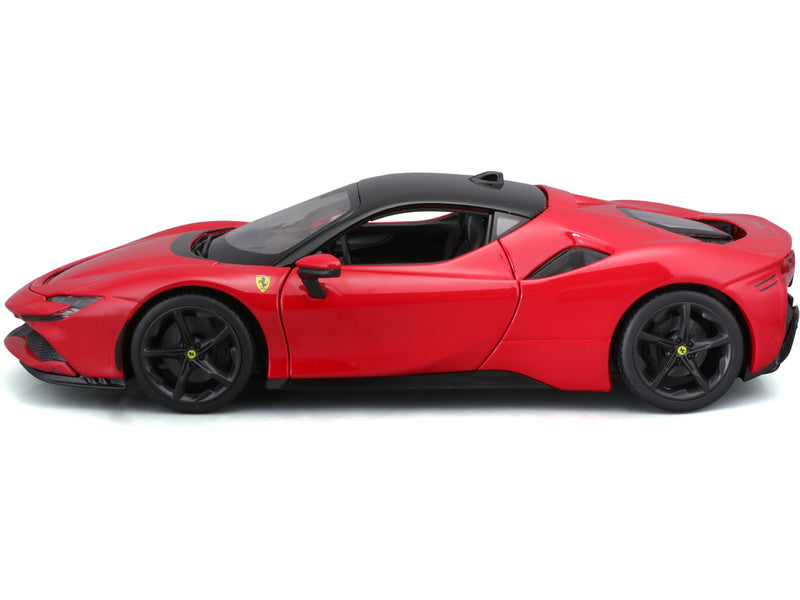 Bburago Ferrari SF90 Stradale 1:18 červená