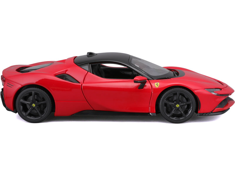 Bburago Ferrari SF90 Stradale 1:18 červená