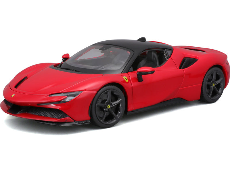Bburago Ferrari SF90 Stradale 1:18 červená