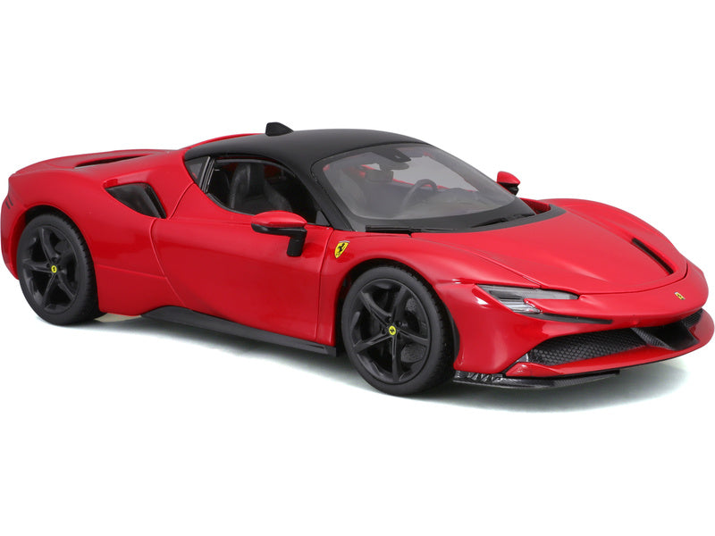 Bburago Ferrari SF90 Stradale 1:18 červená