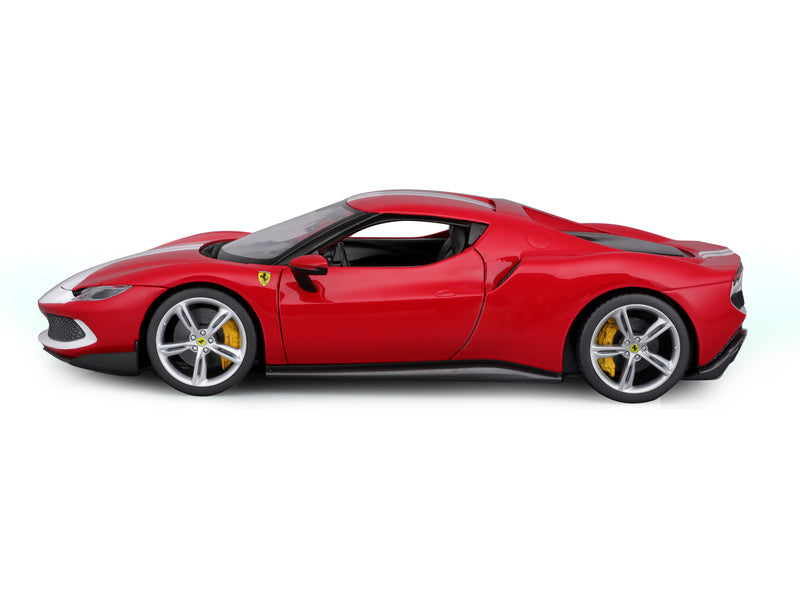 Bburago Ferrari 296 GTB Assetto Fiorano 1:18 červená