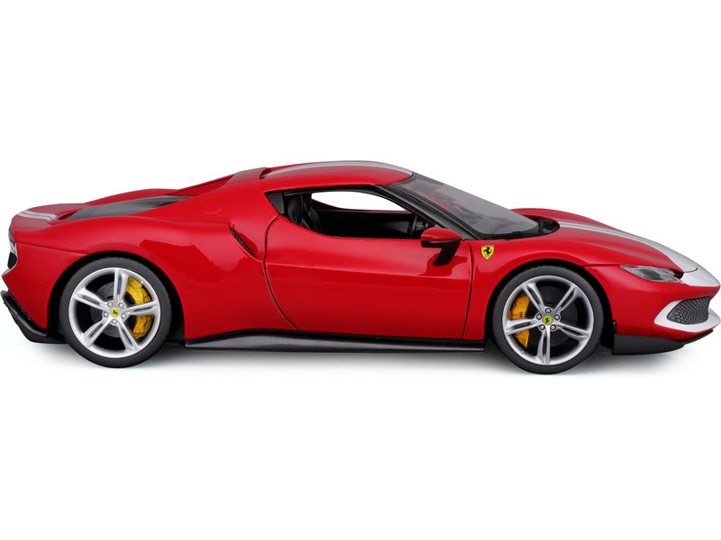 Bburago Ferrari 296 GTB Assetto Fiorano 1:18 červená