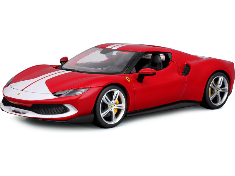 Bburago Ferrari 296 GTB Assetto Fiorano 1:18 červená