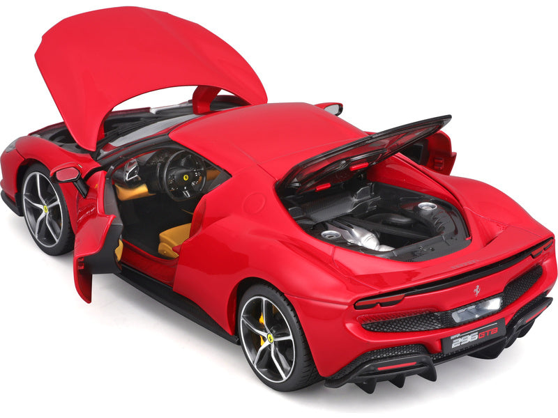 Bburago Ferrari 296 GTB 1:18 červená