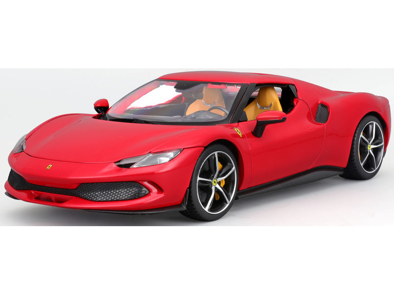 Bburago Ferrari 296 GTB 1:18 červená