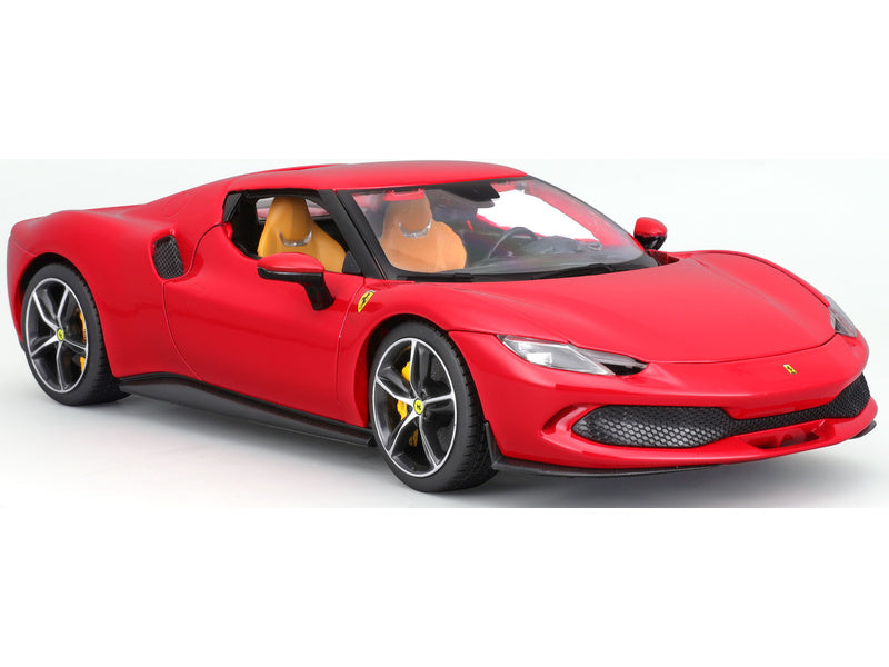 Bburago Ferrari 296 GTB 1:18 červená