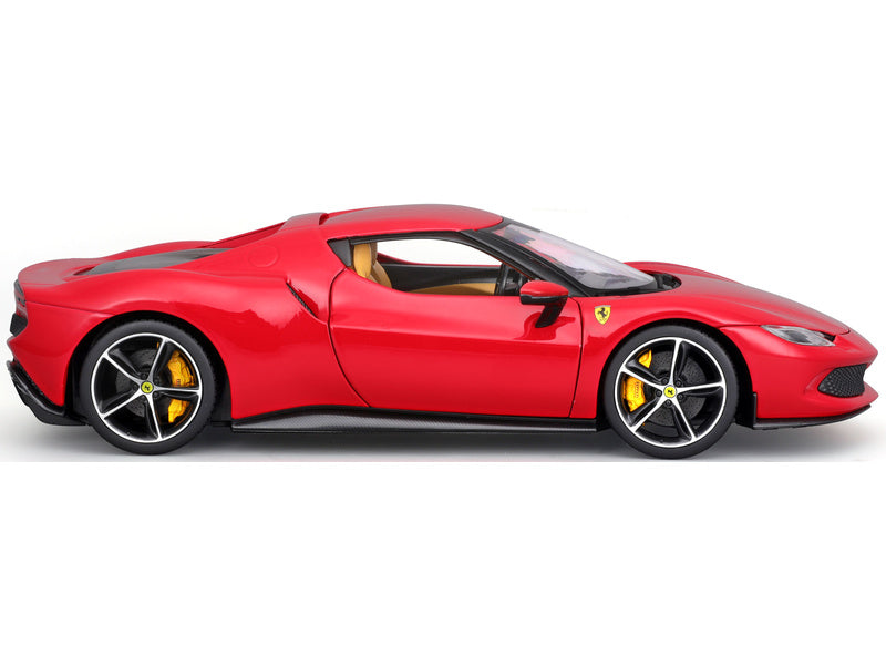 Bburago Ferrari 296 GTB 1:18 červená