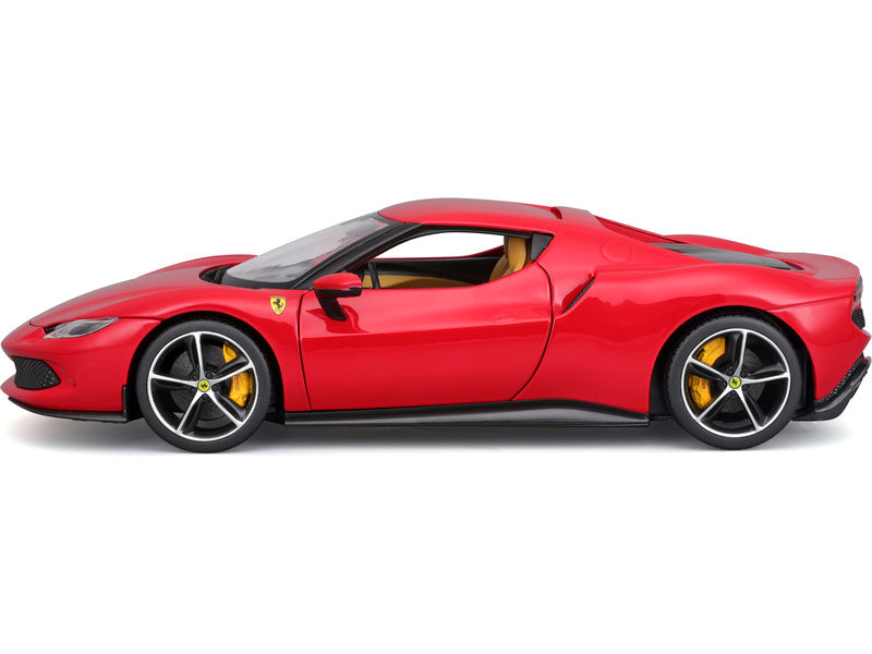 Bburago Ferrari 296 GTB 1:18 červená