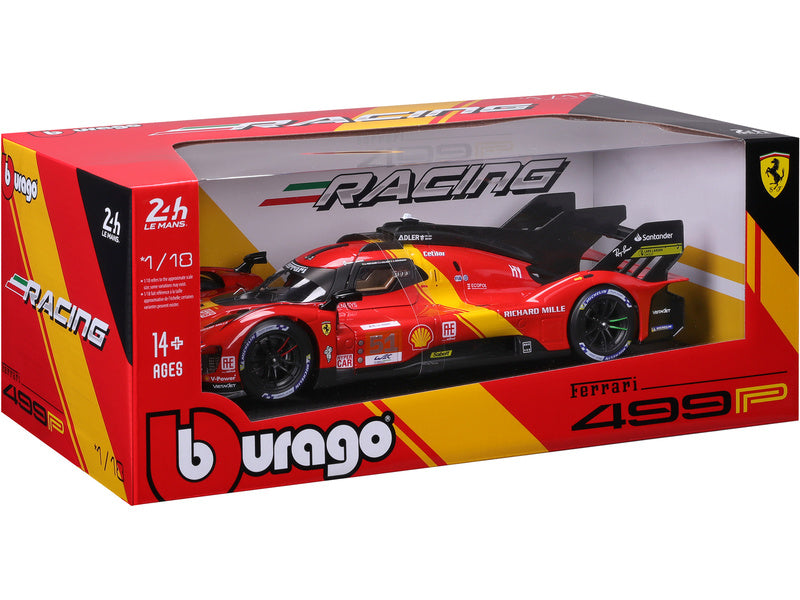 Bburago Ferrari Racing 499P 1:18 #51