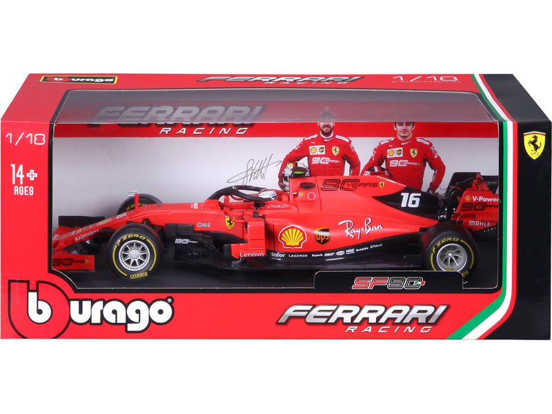 Bburago Ferrari SF90 1:18 #16 Leclerc