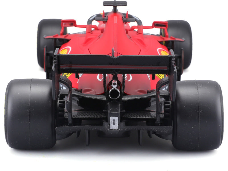 Bburago Ferrari SF21 1:18 #55 Carlos Sainz