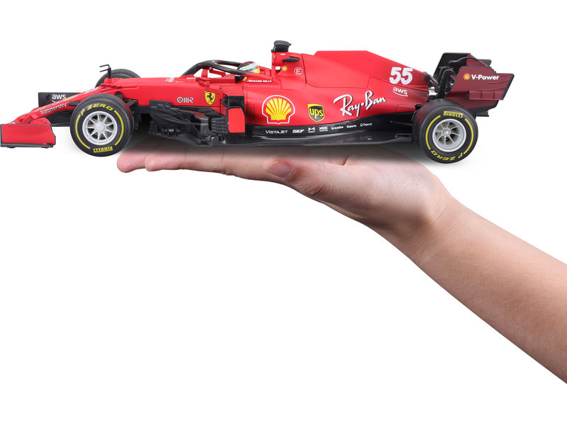 Bburago Ferrari SF21 1:18 #55 Carlos Sainz