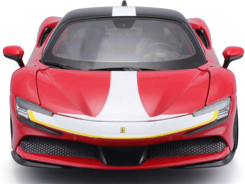 Bburago Signature Ferrari SF90 Stradale Assetto Fiorano 1:18 červená