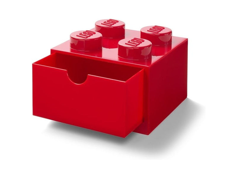 LEGO stolní box 4 se zásuvkou černý