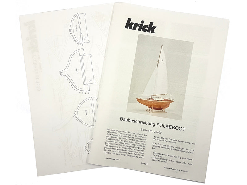 Krick Folkeboot 1:15 kit