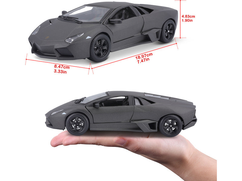 Bburago Plus Lamborghini Reventón 1:24 šedá metalíza