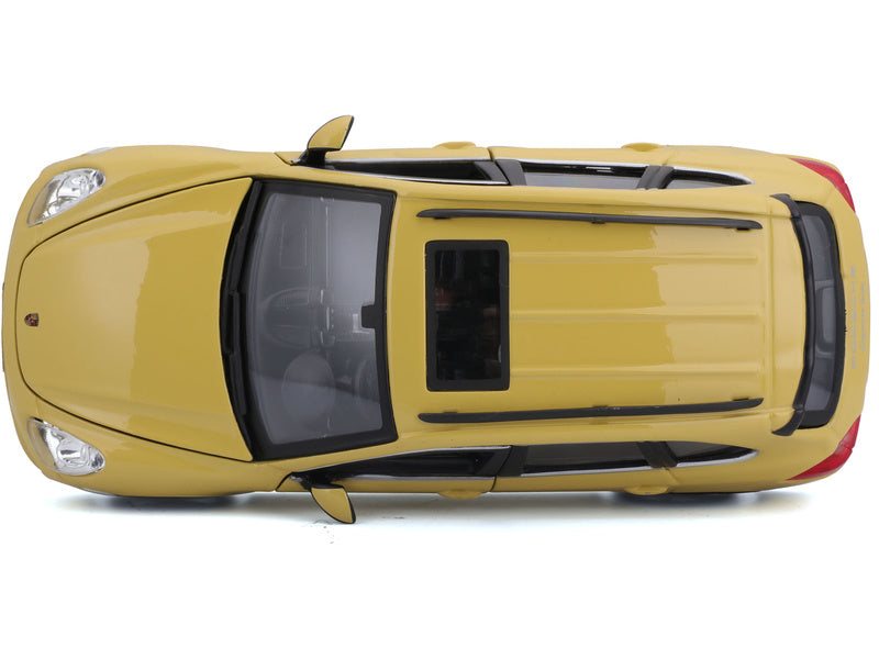 Bburago Plus Porsche Cayenne Turbo 1:24 žlutá