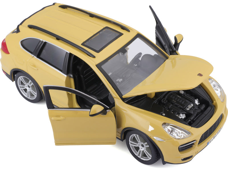 Bburago Plus Porsche Cayenne Turbo 1:24 žlutá