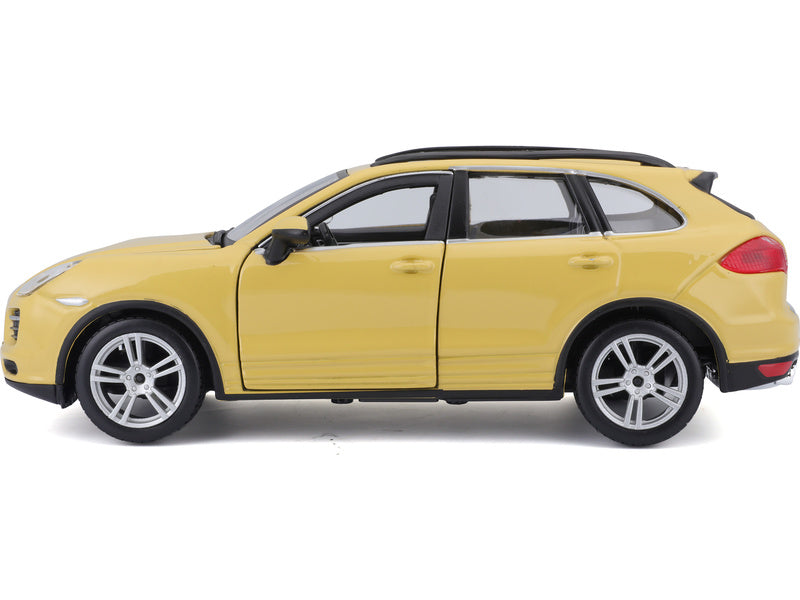 Bburago Plus Porsche Cayenne Turbo 1:24 žlutá