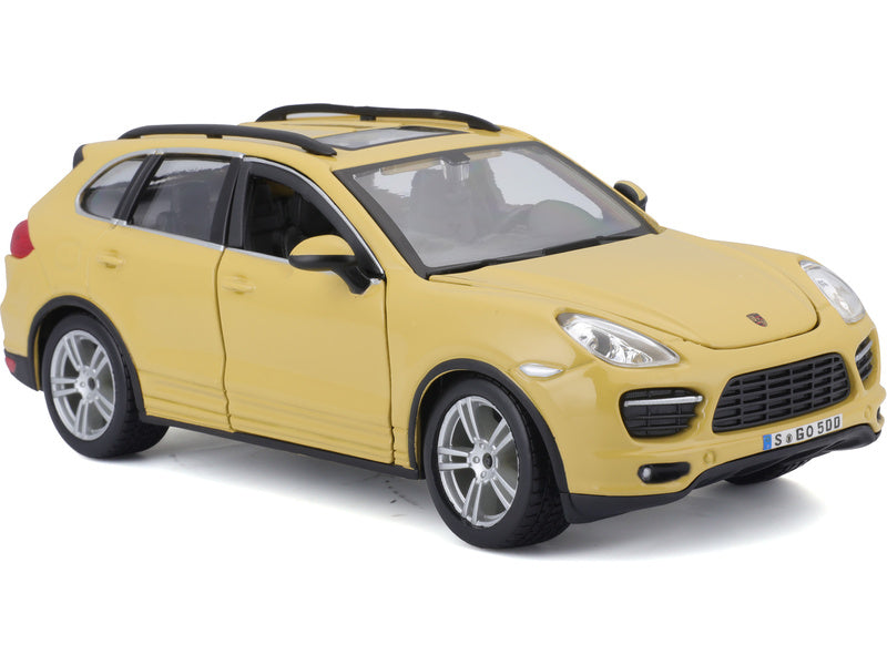 Bburago Plus Porsche Cayenne Turbo 1:24 žlutá