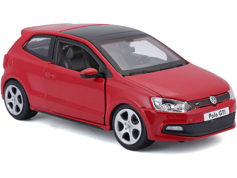Bburago Plus VW Polo GTI Mark 5 1:24 červená