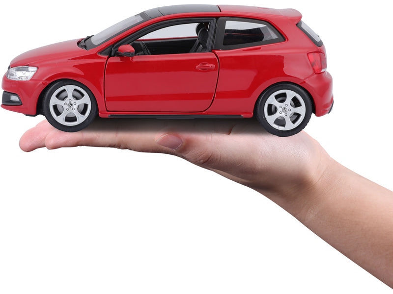 Bburago Plus VW Polo GTI Mark 5 1:24 červená