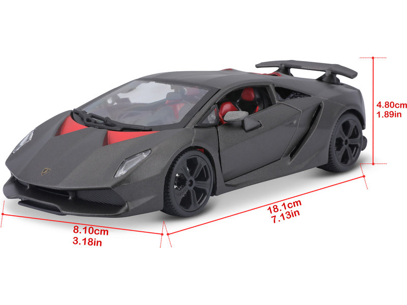 Bburago Plus Lamborghini Sesto Elemento 1:24 černá