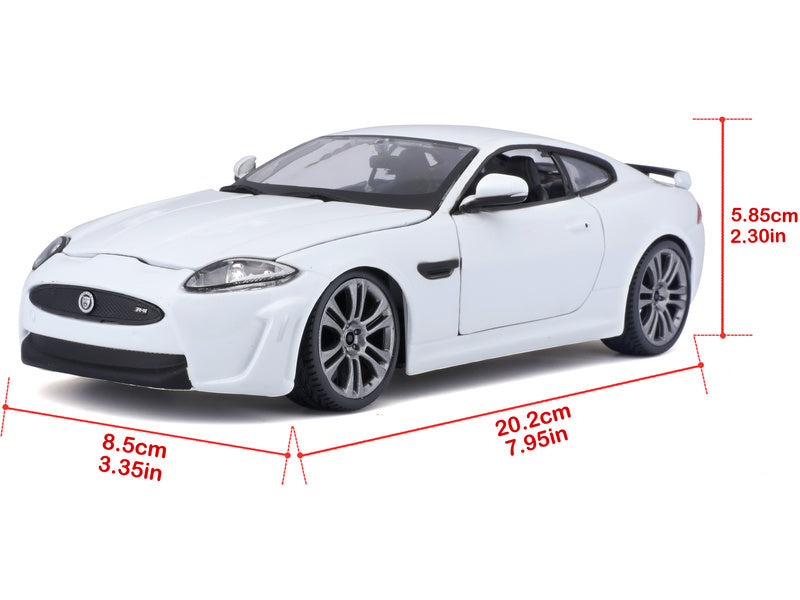Bburago Plus Jaguar XKR-S 1:24 bílá