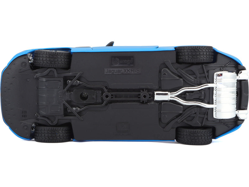 Bburago Plus Jaguar XKR-S 1:24 modrá