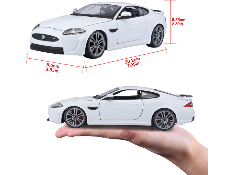 Bburago Plus Jaguar XKR-S 1:24 bílá