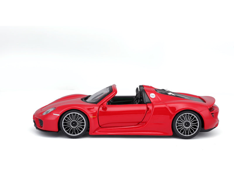 Bburago Plus Porsche 918 Spyder 1:24 červená