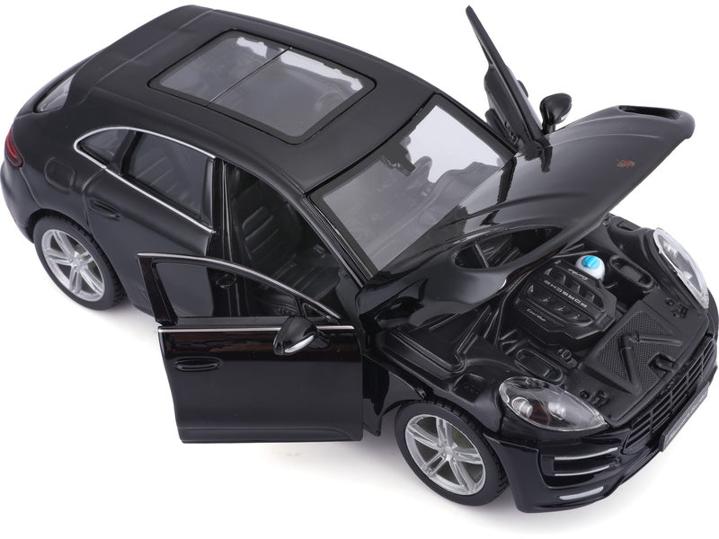 Bburago Plus Porsche Macan 1:24 černá metalíza